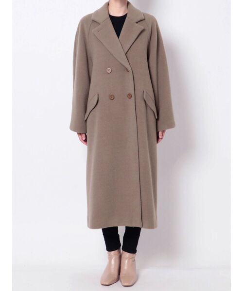 LAGUNAMOON（ラグナムーン）の「ベンツデザインウールコート（その他アウター・レディース・ブラック/ブルー/モカ・SMALL/MEDIUM）」の22枚目の写真