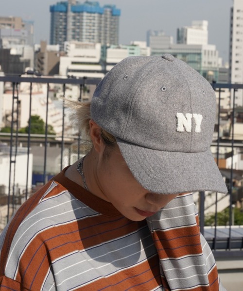 AVIREX（アヴィレックス）の「≪直営店限定≫NY WOOL CAP/ ニューヨークウールキャップ（キャップ・レディース・グレー/ネイビー・F）」の12枚目の写真