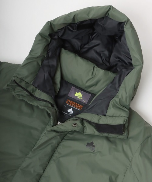 LOGOS（ロゴス）の「LOGOS/ロゴス FIBER DOWN JACKET HOODIE/ファイバーダウンジャケットパーカー（ダウンジャケット/コート・メンズ・オレンジ/ブラック/カーキ/ベージュ/パープル/イエロー・M/LL/L）」の21枚目の写真