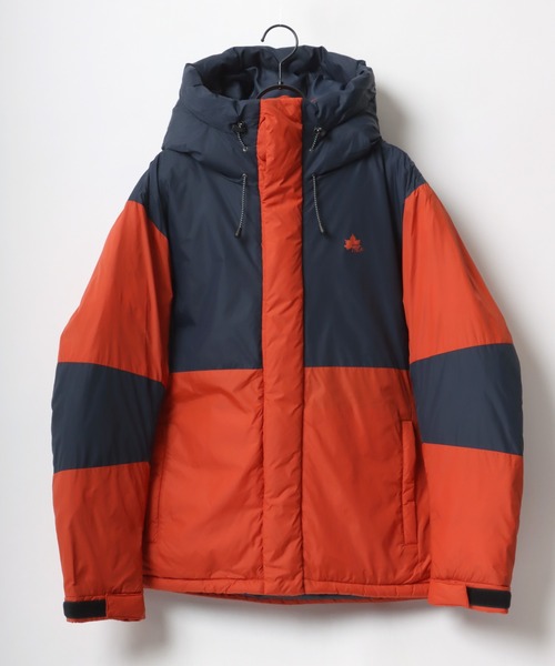 LOGOS（ロゴス）の「LOGOS/ロゴス FIBER DOWN JACKET HOODIE/ファイバーダウンジャケットパーカー（ダウンジャケット/コート・メンズ・オレンジ/ブラック/カーキ/ベージュ/パープル/イエロー・M/LL/L）」の18枚目の写真