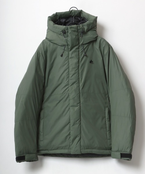 LOGOS（ロゴス）の「LOGOS/ロゴス FIBER DOWN JACKET HOODIE/ファイバーダウンジャケットパーカー（ダウンジャケット/コート・メンズ・オレンジ/ブラック/カーキ/ベージュ/パープル/イエロー・M/LL/L）」の15枚目の写真