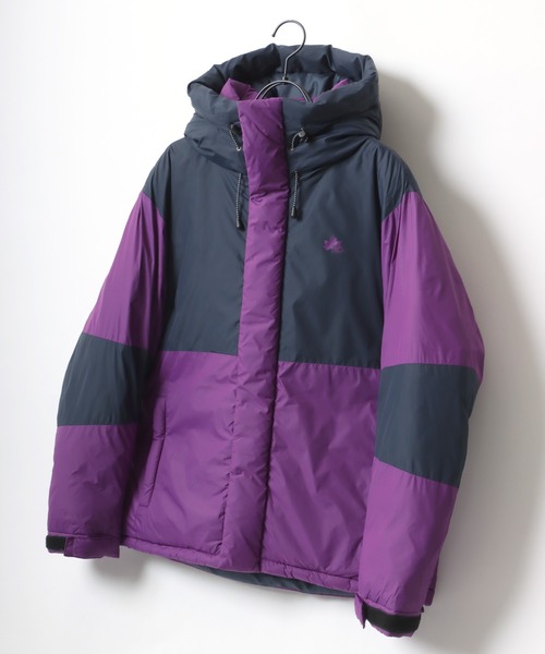 LOGOS（ロゴス）の「LOGOS/ロゴス FIBER DOWN JACKET HOODIE/ファイバーダウンジャケットパーカー（ダウンジャケット/コート・メンズ・オレンジ/ブラック/カーキ/ベージュ/パープル/イエロー・M/LL/L）」の10枚目の写真