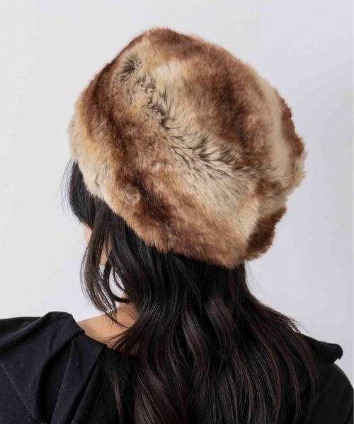 Casselini（キャセリーニ）の「Casselini(キャセリーニ)ロシア帽（キャップ・レディース・ブラック/ブラウン/ベージュ・FREE）」の10枚目の写真