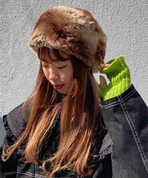 Casselini（キャセリーニ）の「Casselini(キャセリーニ)ロシア帽（キャップ・レディース・ブラック/ブラウン/ベージュ・FREE）」の16枚目の写真