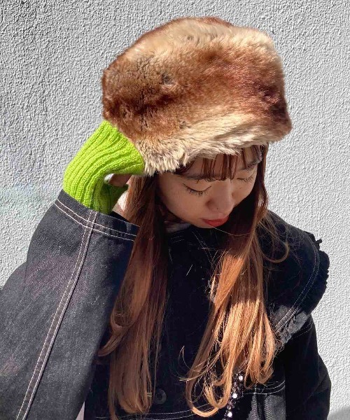 Casselini（キャセリーニ）の「Casselini(キャセリーニ)ロシア帽（キャップ・レディース・ブラック/ブラウン/ベージュ・FREE）」の19枚目の写真