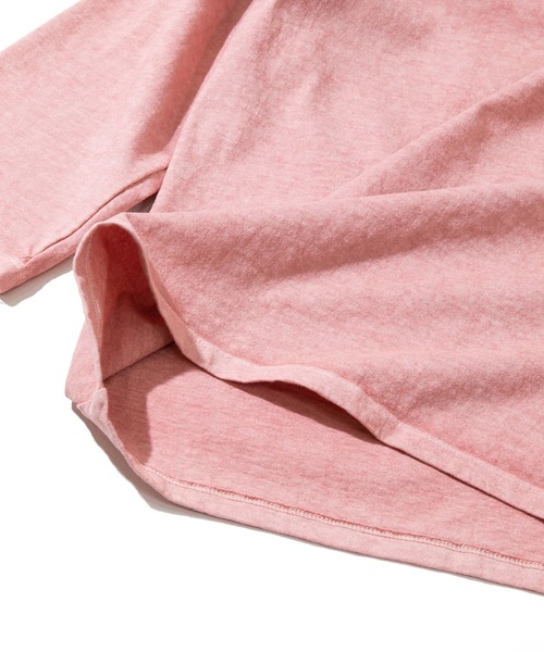 Good On(グッドオン)の「Good On/グッドオン 3/4 SLEEVE RELAX TEE(Tシャツ/カットソー・レディース・コーラルピンク/ブラック/ホワイト・FREE)」の7枚目の写真