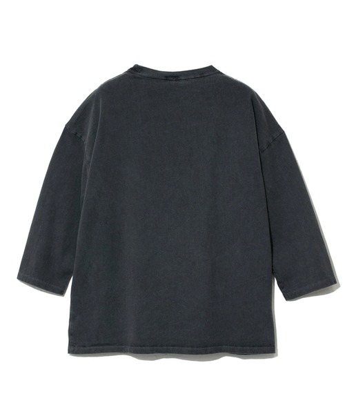 Good On(グッドオン)の「Good On/グッドオン 3/4 SLEEVE RELAX TEE(Tシャツ/カットソー・レディース・コーラルピンク/ブラック/ホワイト・FREE)」の5枚目の写真