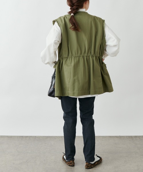 PUAL CE CIN（ピュアルセシン）の「ストレッチデニムスキニーパンツ（デニムパンツ・レディース・ブラック/ブルー・FREE）」の6枚目の写真