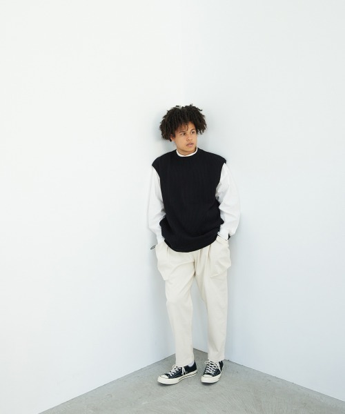 rehacer(レアセル)の「rehacer : Joint Easy Cargo Pants / ジョイント イージー カーゴパンツ(カーゴパンツ・メンズ・ブラック/アイボリー/グリーン/カーキ・SMALL/MEDIUM/LARGE)」の11枚目の写真