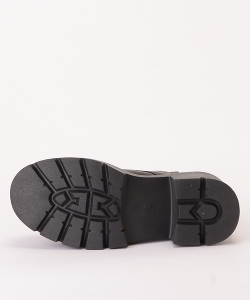 Lace Ladies（レースレディース）の「厚底 レースアップ ショートブーツ 太ヒール（ブーツ・レディース・ブラック・22.5/23/23.5/24/24.5/ 25）」の6枚目の写真