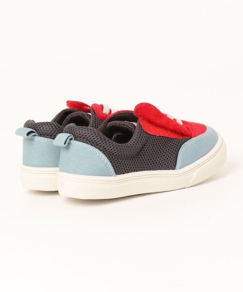 monmimi(モンミミ)の「《monmimi》Simple sneakers(スニーカー・キッズ・グレー/トリコロール/ピンク・14.0cm/15.0cm/16.0cm/17.0cm/19.0cm/18.0cm/13.0cm)」の5枚目の写真