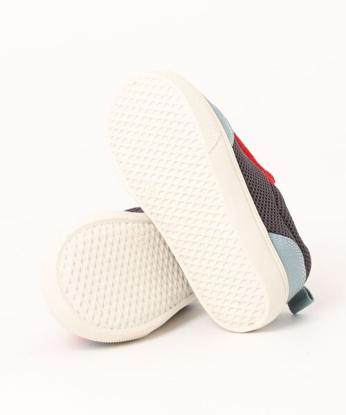 monmimi(モンミミ)の「《monmimi》Simple sneakers(スニーカー・キッズ・グレー/トリコロール/ピンク・14.0cm/15.0cm/16.0cm/17.0cm/19.0cm/18.0cm/13.0cm)」の4枚目の写真