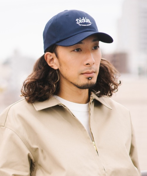 Dickies（ディッキーズ）の「【Dickies】ロゴ刺繍 LOWキャップ/ロゴ/アジャスタブル/ストラップバック/フリーサイズ/帽子/ディッキーズ（キャップ・メンズ・ブラック/ベージュ/ホワイト/レッド/ネイビー/チャコール・FREE）」の5枚目の写真