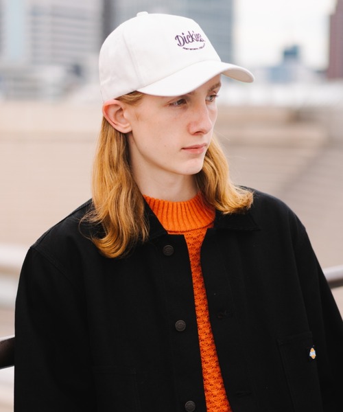Dickies（ディッキーズ）の「【Dickies】ロゴ刺繍 LOWキャップ/ロゴ/アジャスタブル/ストラップバック/フリーサイズ/帽子/ディッキーズ（キャップ・メンズ・ブラック/ベージュ/ホワイト/レッド/ネイビー/チャコール・FREE）」の9枚目の写真