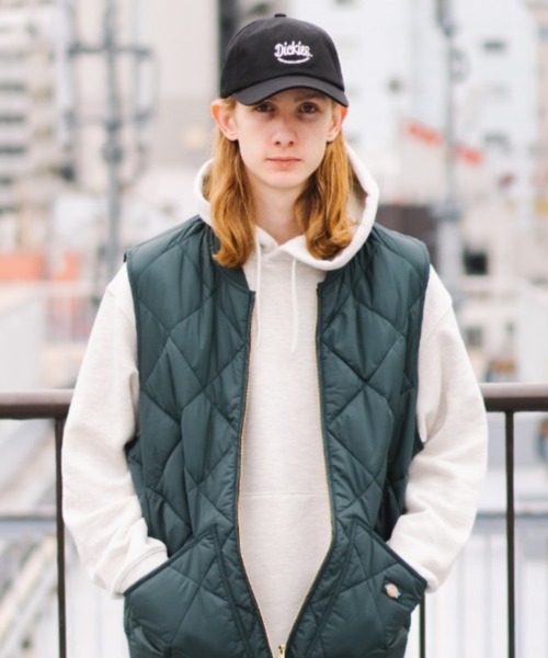 Dickies（ディッキーズ）の「【Dickies】ロゴ刺繍 LOWキャップ/ロゴ/アジャスタブル/ストラップバック/フリーサイズ/帽子/ディッキーズ（キャップ・メンズ・ブラック/ベージュ/ホワイト/レッド/ネイビー/チャコール・FREE）」の10枚目の写真