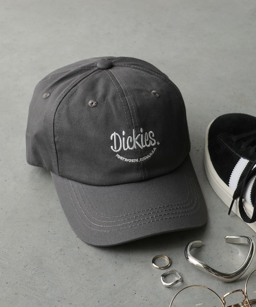 Dickies（ディッキーズ）の「【Dickies】ロゴ刺繍 LOWキャップ/ロゴ/アジャスタブル/ストラップバック/フリーサイズ/帽子/ディッキーズ（キャップ・メンズ・ブラック/ベージュ/ホワイト/レッド/ネイビー/チャコール・FREE）」の20枚目の写真