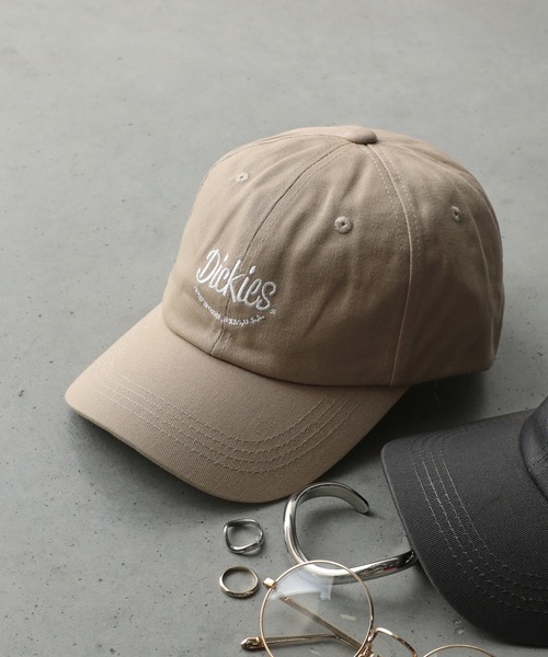 Dickies（ディッキーズ）の「【Dickies】ロゴ刺繍 LOWキャップ/ロゴ/アジャスタブル/ストラップバック/フリーサイズ/帽子/ディッキーズ（キャップ・メンズ・ブラック/ベージュ/ホワイト/レッド/ネイビー/チャコール・FREE）」の21枚目の写真