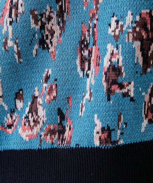 Lui's(ルイス)の「【Neucon / ニューコン】23SS ジャガードベスト(ベスト・メンズ・ブルー/ブラック・2/1)」の14枚目の写真