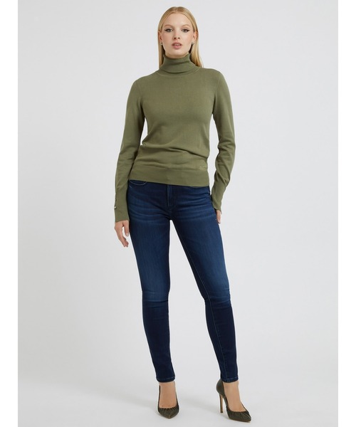 Guess（ゲス）の「High-Rise Shape Up Jeans（デニムパンツ・レディース・インディゴブルー・25inch/27inch/26inch/24inch）」の12枚目の写真