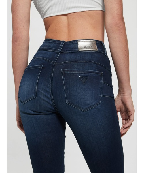 Guess（ゲス）の「High-Rise Shape Up Jeans（デニムパンツ・レディース・インディゴブルー・25inch/27inch/26inch/24inch）」の5枚目の写真