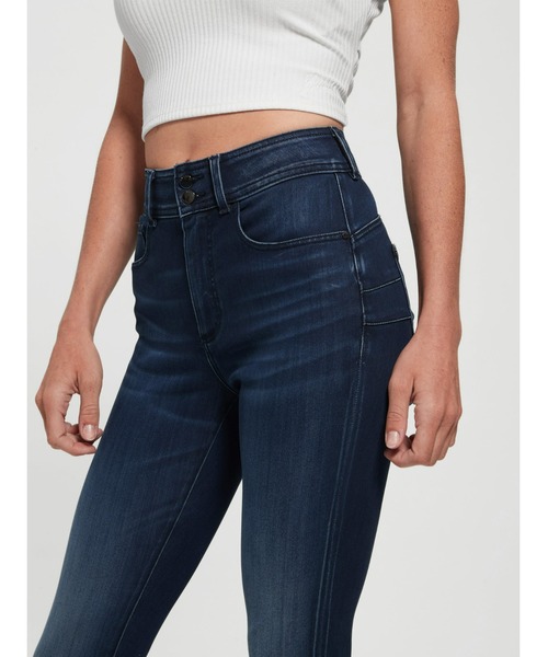 Guess（ゲス）の「High-Rise Shape Up Jeans（デニムパンツ・レディース・インディゴブルー・25inch/27inch/26inch/24inch）」の6枚目の写真