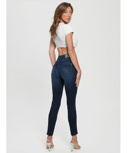 Guess（ゲス）の「High-Rise Shape Up Jeans（デニムパンツ・レディース・インディゴブルー・25inch/27inch/26inch/24inch）」の8枚目の写真