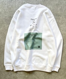 【ユニセックスアイテム】“Departure with coffee” coffee label sweat