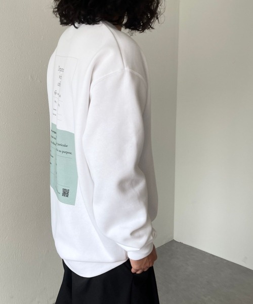 natto(ナット)の「【ユニセックスアイテム】“Departure with coffee” coffee label sweat(スウェット・メンズ・アイボリー・MEDIUM/LARGE/X-LARGE)」の7枚目の写真