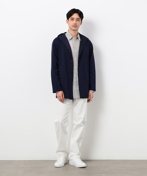 COMME CA ISM（コムサイズム）の「サステナブル ストレッチ デニムストレート パンツ（デニムパンツ・メンズ・ネイビー/ホワイト・SMALL/MEDIUM/LARGE）」の17枚目の写真