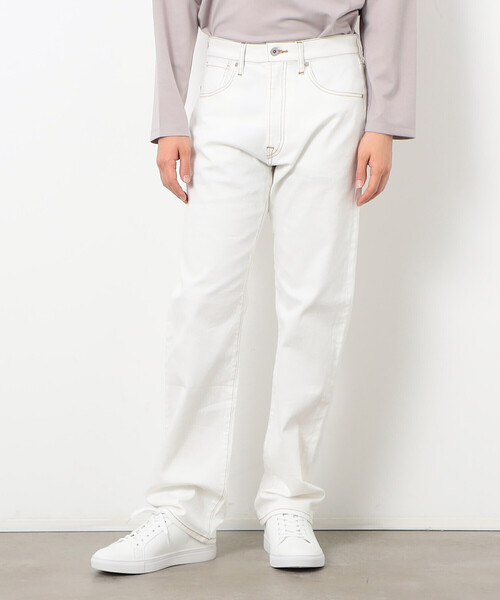 COMME CA ISM（コムサイズム）の「サステナブル ストレッチ デニムストレート パンツ（デニムパンツ・メンズ・ネイビー/ホワイト・SMALL/MEDIUM/LARGE）」の18枚目の写真