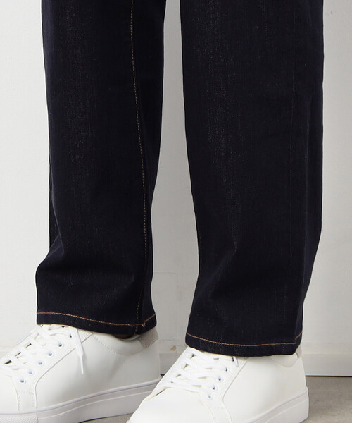 COMME CA ISM（コムサイズム）の「サステナブル ストレッチ デニムストレート パンツ（デニムパンツ・メンズ・ネイビー/ホワイト・SMALL/MEDIUM/LARGE）」の13枚目の写真