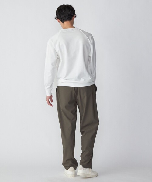 SHIPS(シップス)の「SHIPS: カネマサ 36ゲージ 裏毛 ロングスリーブ Tシャツ (ロンT)(Tシャツ/カットソー・メンズ・ライトグリーン/チャコールグレー/オフホワイト・SMALL/MEDIUM/LARGE/X-LARGE)」の10枚目の写真