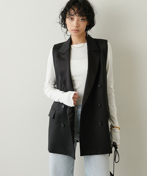 新品未使用　コルピエロ　Col Pierrot ベスト Col Pierrot/コルピエロ】ALBINI LINEN ベスト（スーツベスト