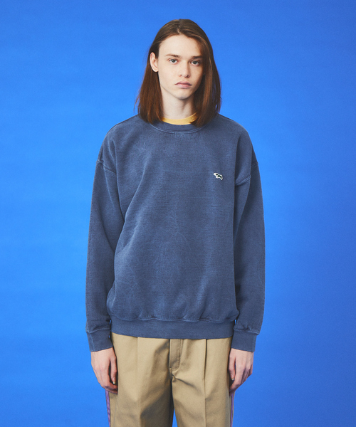 【PENNEY'S】ペニーズ キツネ/ペニーズ フォックス/THE FOX 別注ピグメントスウェットクルー（スウェット）｜PENNEYS（ぺニーズ）