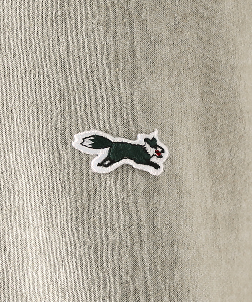 PENNEYS(ぺニーズ)の「【PENNEY'S】ペニーズ キツネ/ペニーズ フォックス/THE FOX 別注ピグメントスウェットクルー(スウェット・メンズ・ベージュ/サックスブルー/スミクロ/ネイビー・M/L)」の12枚目の写真