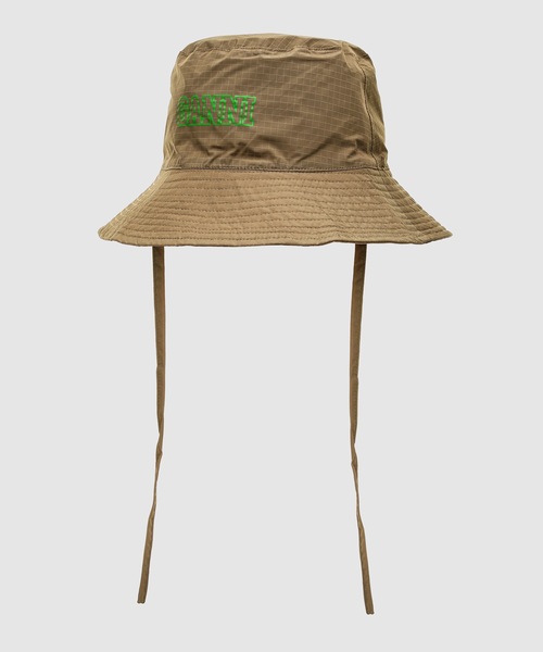 GANNI（ガニー）の「Bucket Hat（ハット・レディース・パープル系その他/ブラック系その他/ブラウン系その他・XS/S/M/L）」の3枚目の写真