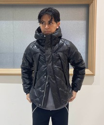 バックラッシュ　フード付ダウンジャケット(難あり) ISAMU KATAYAMA BACKLASH HOODED DOWN MOUNTAIN JACKET