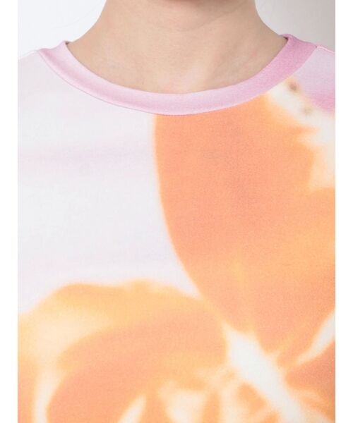 jouetie（ジュエティ）の「ネガフィットTシャツ（Tシャツ/カットソー・レディース・パープル/ピンク/ブラック・MEDIUM）」の8枚目の写真