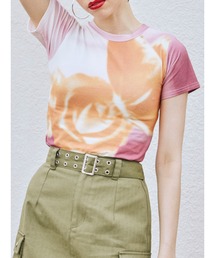 jouetie（ジュエティ）の「ネガフィットTシャツ（Tシャツ/カットソー）」