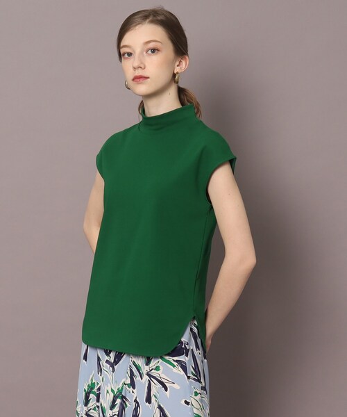 DRESSTERIOR(ドレステリア)の「◆ハイツイストジャージーハイネック(Tシャツ/カットソー・レディース・ブラック/ホワイト/グリーン・34/38/36)」の7枚目の写真