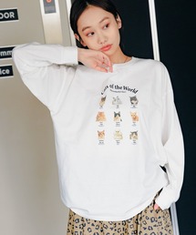 niko and...（ニコアンド）の「アニマルアソートロンTEE（Tシャツ/カットソー）」