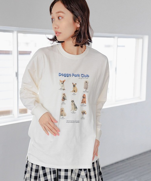 ニコアンド　てぃら　アソート　2way ロンT タグ付新品 niko and… てぃらさん アソート2WAYプルオーバー