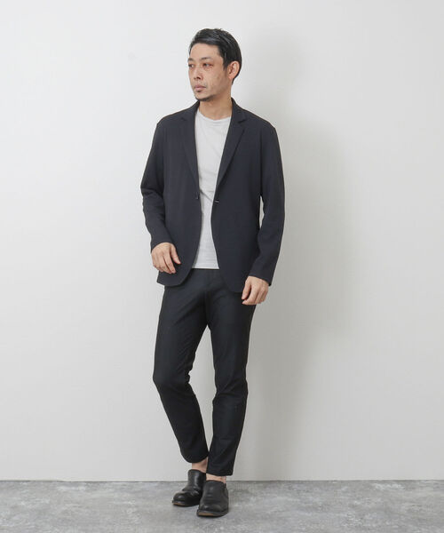 Stutostein Nolley's（シュテットシュタインノーリーズ）の「DRY TOUCH チドリ ジャケット型カーディガン（カーディガン/ボレロ・メンズ・チャコールグレー/カーキ/ネイビー・S/M/L/XL）」の17枚目の写真