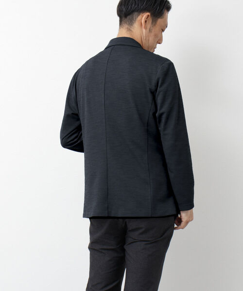 Stutostein Nolley's（シュテットシュタインノーリーズ）の「DRY TOUCH チドリ ジャケット型カーディガン（カーディガン/ボレロ・メンズ・チャコールグレー/カーキ/ネイビー・S/M/L/XL）」の6枚目の写真