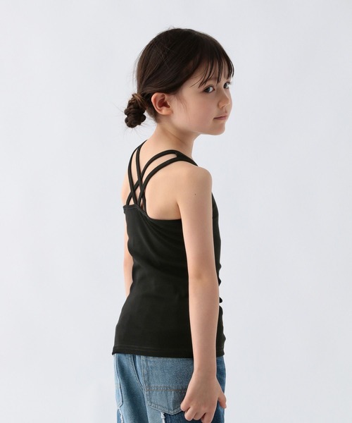【新品未使用】Babykiy Kiyknows パッド入りキャミソール 黒 S Silktouch レース付きキャミソール (パッド取り外し可)_
