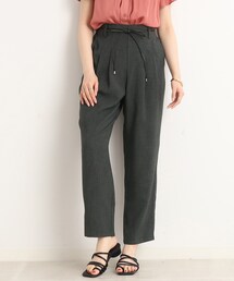 DRESKIP | 【ゆるっと楽してキレイ見え】ゆるタックテーパードパンツ(その他パンツ)