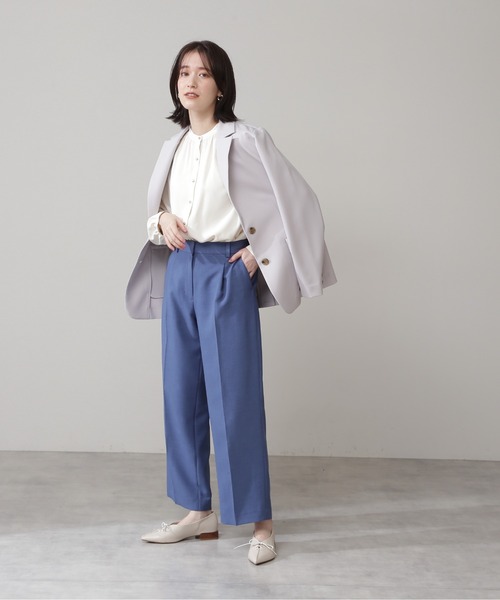 N.（N. Natural Beauty Basic）（エヌエヌナチュラルビューティーベーシック）の「【S Size Line】◆ジプシーサップパンツⅡ（スラックス・レディース・ベージュ/ブルー/ネイビー/レッド・SMALL/MEDIUM）」の15枚目の写真