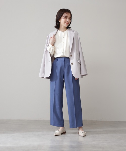 N.（N. Natural Beauty Basic）（エヌエヌナチュラルビューティーベーシック）の「【S Size Line】◆ジプシーサップパンツⅡ（スラックス・レディース・ベージュ/ブルー/ネイビー/レッド・SMALL/MEDIUM）」の17枚目の写真