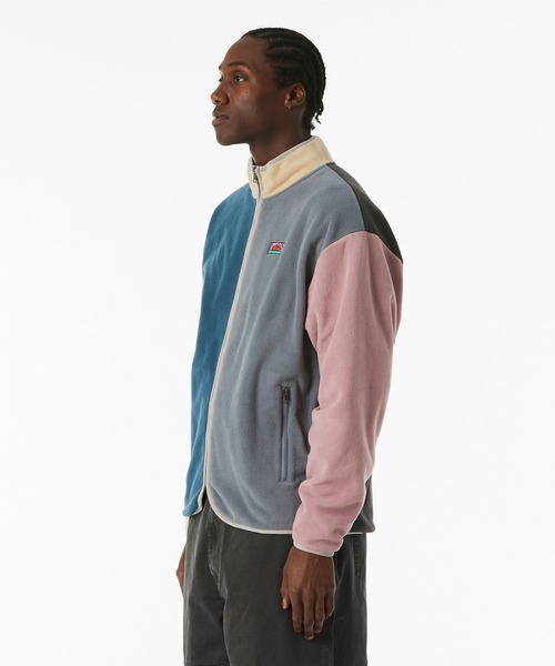 HUF（ハフ）の「NEW DAY COLOR BLOCK TECH FLEECE / HUF フリース（ブルゾン・メンズ・グリーン系その他/グレー系その他・SMALL/X-LARGE/MEDIUM/LARGE/XX-LARGE）」の10枚目の写真