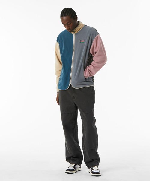 HUF（ハフ）の「NEW DAY COLOR BLOCK TECH FLEECE / HUF フリース（ブルゾン・メンズ・グリーン系その他/グレー系その他・SMALL/X-LARGE/MEDIUM/LARGE/XX-LARGE）」の13枚目の写真